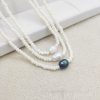 Beaded Twin Women's Pearl Necklace