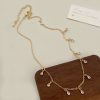 Minority Simple Elegant Women's All-match Super Fairy Zircon Necklace