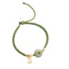 Corn Knot Hetian Jade Safety Buckle Bracelet