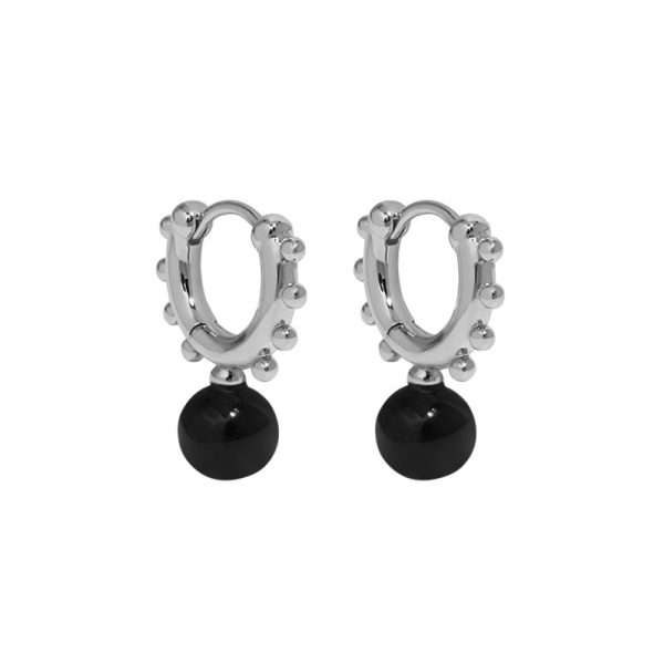 Small Design Geometric Circle Earrings