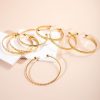 Multi-layer Metal Mix And Match Twin Bracelet
