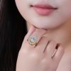 Retro Affordable Luxury Elegant Turquoise High-grade All-match Small Ring