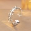 Open Adjustable Ring Retro Simple High-grade Titanium Steel Love
