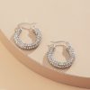 Personalized Fashion All-match Diamond Circle Earrings
