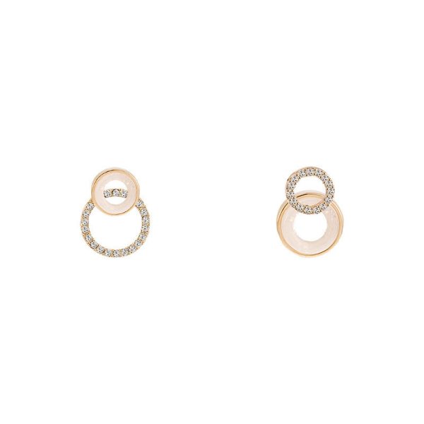 925 Silver Needle Circle Simple And Stylish Earrings