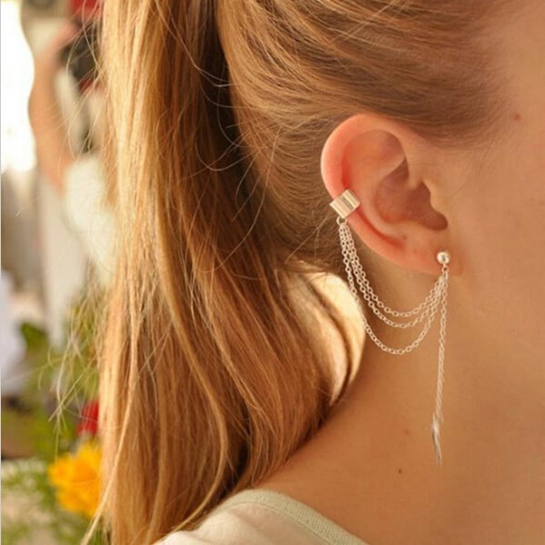 023ef05e-3781-4ebf-bd36-463e2fa919bb.jpg No Pierced Ear Clip Set Creative Simple Alloy