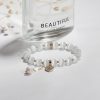 Opal Heart Lock Bracelet For Women