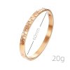 Non-fading Ornament Women's Electroplated Gold Titanium Steel Bracelet