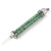Rhodolite Crushed Stone Wishing Bottle Wing Scepter Jewelry Pendant Crystal Crafts