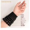 Natural Smokey Violet Hetian Jade Straight Cut Bracelet