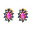 Women's Fashion Simple Micro-set Zirconia Earbone Studs