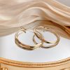Senior Retro Earrings Women's Big Circle