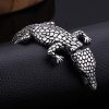 Retro Hip Hop Animal Stainless Steel Bracelet