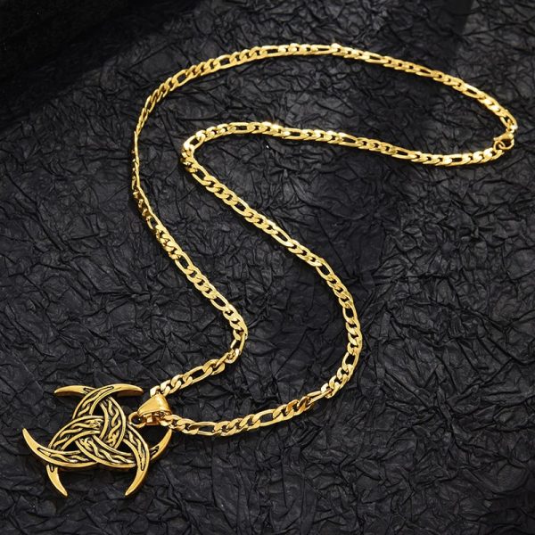 Fashion Titanium Steel Biochemical Nuclear Tag Necklace