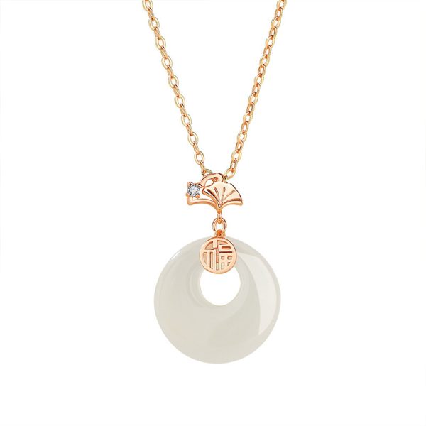 037ecf74-069c-4bb7-a838-0ed2d9461d2e.jpg Apricot Girl Retro Blessing Safe Buckle Necklace