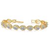 Micro-inlaid Copper Jewelry Main Stone Bracelet