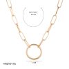 Korean Style Chain Necklace European And American Punk