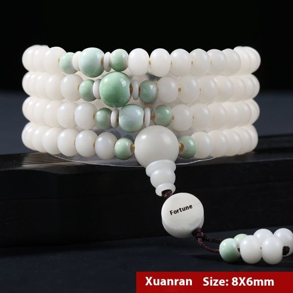 108 Bodhi Root Beads Crafts Vintage Bodhi Seed Accessories Bracelet