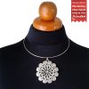 European And American Simple Minority Fashion Golden Versatile Advanced Glossy Spring Open Necklace