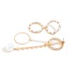 Big Circle Long Korean Temperament Earrings