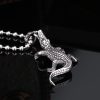 Men's Personality Fashion Vintage Crocodile Pendant