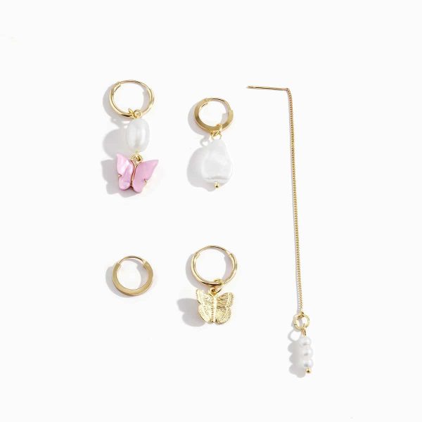 Fashion Small Butterfly Set Earrings