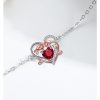 Ornament Heart-shaped Rose Bracelet Mother's Day Gift