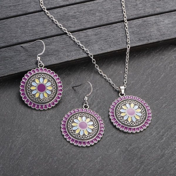 Bohemian Style Colorful Bead Jewelry Set