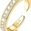 Copper Plating 14K Thick Gold Fashion Ring
