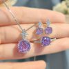 Fashion Personality Affordable Luxury Octagonal Necklace