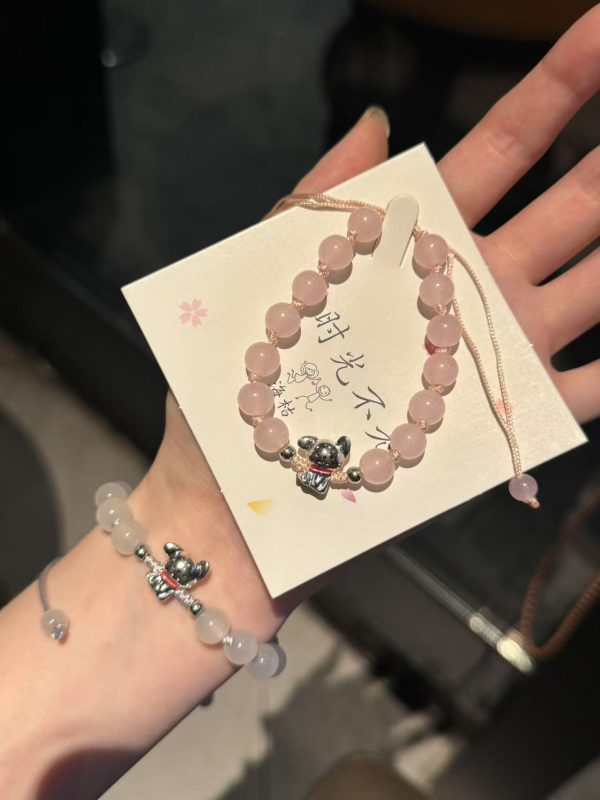 Fashionable All-match High-grade Bead Accessories Couple Bracelet