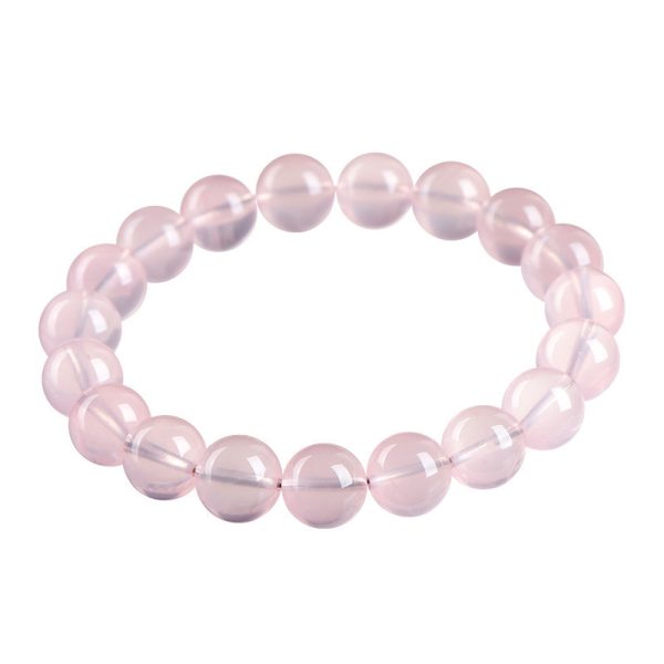 Natural Starlight Crystal Round Beads Women's Bracelet