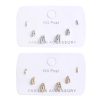 New Fashion Earrings Set Simple Ins Wind Hook