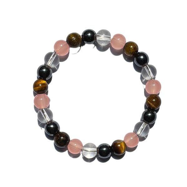 New Tiger Eye Stone Beaded Bracelet