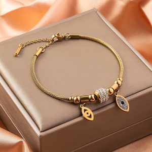 Stainless Steel Bracelet 18K Vacuum Plating