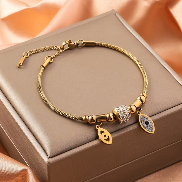 Stainless Steel Bracelet 18K Vacuum Plating