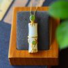 Women's Gold-plated Sand Gold Accessories High-rise Lucky Bamboo Clavicle Chain
