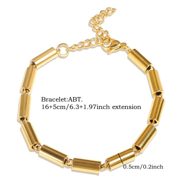 Stainless Steel Jewelry Set Fashion Minimalist Design