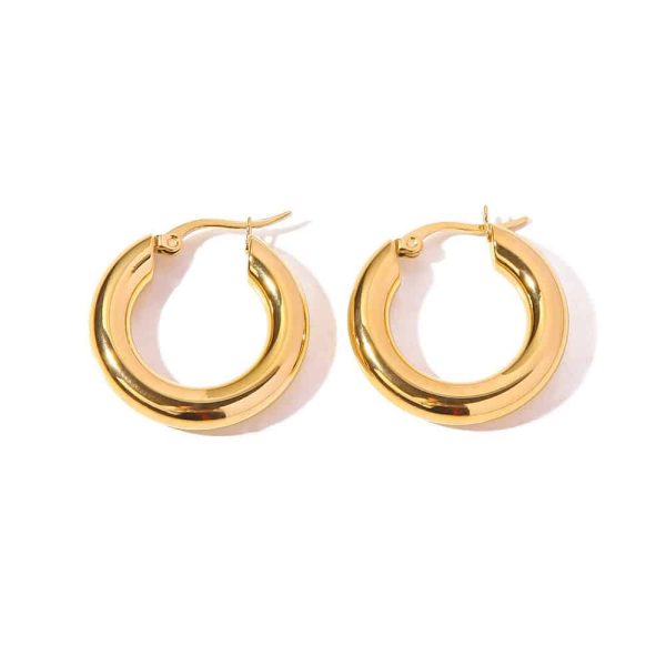 Women's Fashionable French Circle Non-fading Earrings