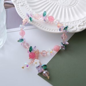 Women's Pastoral Style Unique Crystal Bracelet