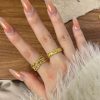 Old Money Ancient Style Three-dimensional Hollow Vine Cord For Braiding Ring