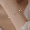 S925 Sterling Silver Pearl Bracelet Elegant Style