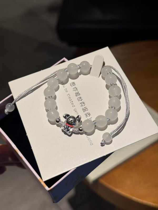 Fashionable All-match High-grade Bead Accessories Couple Bracelet