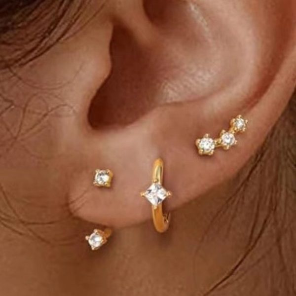 08569d7e-c96b-4b3f-9faa-cff649aeb974.jpg Brass Electroplating Inlaid Zircon XINGX Butterfly Earrings Three-piece Set