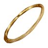 Affordable Luxury Fashion Half Circle Full Diamond Mobius Bracelet