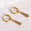 Stainless Steel Drop Earrings