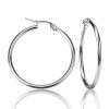 Large Circle Non-fading Foreign Trade Stainless Steel Jewelry Earrings
