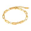 OPK European And American INS Style Fashion Bracelet Female Stainless Steel Niche High-grade Simple All-match