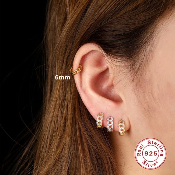 Diamond Earrings 4-Piece Combination Set