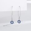 Sterling Silver Needle Earrings Female Temperament South Korea
